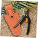 Minkissy 3-Piece Garden Shears Belt Bag | Leather Scissors Holster for Hairdressing & Gardening Tools | Durable & Stylish Tool Cover | 21x9.5x5cm - Buy Online on GoSupps.com