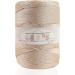 2mm x 250 yards Polypropylene Macrame Cord for Crafts - Latte Macrame Cord for Bags, Wall Hangings, Rugs - 750ft Macrame Bag Cord - Buy Online on GoSupps.com
