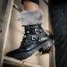 Inoomp 3 Pairs Crochet Boot Covers - Warm Accessories for Fur Boots Leg Warmers & Knee Cuffs - Stylish Acrylic Fashion - Buy Online on GoSupps.com