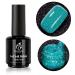 Beetles Glitter Gel Nail Polish 15ml New Oasis Green Reflective Nail Gel Soak Off LED Nail Lamp Flashy Gel Polish Nail Art Manicure Salon DIY Home G-New Oasis