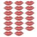 Sexy Crystal Lipsticks Red Lipsticks Handmade Craft Necklaces
