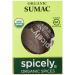Spicely Organic Sumac Ground 0.45 Ounce ecoBox Certified Gluten Free 0.45 Ounce (Pack of 1)