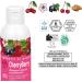 Helan I Sorbetti CherryBerry - Gentle Shower Gel & Shampoo for Women and Men with Vitamin C Sweet Almonds & Blackcurrant - Concentrated Hair & Body Wash with Revitalising Action - Made in Italy 150ml - Buy Online on GoSupps.com