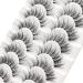 Veleasha Natural Look False Eyelashes 8 Pairs Pack | Style 03 So Wispy Lashes 03 (12-19mm) - Buy Online on GoSupps.com
