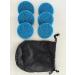 Klever Electric Spin Power Scrubber | PSA103 Light Duty Non-Scratch Accessory Pad Kit (Pack of 6) - Best for Easy Cleaning & International Shipping - Buy Online on GoSupps.com