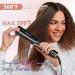 DORISILK 500 F High Temp Hair Straightener & Curler - Ceramic Wide Flat Iron | Frizz-Free Shiny Results - Shop Internationally - Buy Online on GoSupps.com