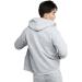 Hanes Men's EcoSmart Zip-Front Hoodie Sweatshirt- Large Ash - Buy Online on GoSupps.com