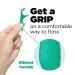 GUM-889DD Professional Clean Flossers - Extra Strong Flosser Pick, Fresh Mint (150 count) - Buy Online on GoSupps.com