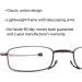 DOUBLETAKE Folding Reading Glasses 2-Pack with Case | 1.50x Magnification - Buy Online on GoSupps.com