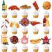 36Pcs BBQ Theme Cupcake Toppers Barbecue Theme Cake Cupcake Decor for Summer Barbeque Theme Birthday Party Baby Q Baby Shower Summer Picnic Party Supplies - Buy Online on GoSupps.com
