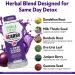 Herbal Clean Detox Cleanse Premium Same-Day Detox 16 Fl Oz - Grape Flavor - Buy Online on GoSupps.com
