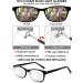 OCCI CHIARI Blue Light Magnifying Reading Glasses for Women 1.75 - Anti Glare, Spring Hinge Readers in Black - Buy Online on GoSupps.com