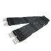 Schnure belt horse cords saddle strap size 90cm - 140cm saddle belt for optimal pressure distribution & freedom of movement (110cm black) 110cm black