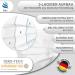 Kela OP Mask - 100x White Medical Masks | 100% Made in Germany | Oeko-Tex Standard | Premium Respiratory Protection | MNS Type IIR Disposable Mask Pack - Buy Online on GoSupps.com