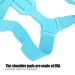 Posture Corrector Adjustable Posture Corrector Breathable Upper Back Support Brace Clavicle Support Hunchback Straightener for Children Body Correction(M) favorite gift lofty ambition - Buy Online on GoSupps.com
