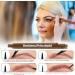 UGBOAugenbrauenstift Eyebrow pencil waterproof 3D microblading pen eyebrow pencil hair drawing 2in1 Magic Natural Eyebrow pencil with 4 points fork tip brown - Buy Online on GoSupps.com