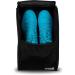 55 Sport Ventilated Football Shoe Bag with Zipper Pocket - Black | One Size | International Shipping Available - Buy Online on GoSupps.com