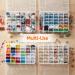 Lifewit 2 Pack 36 Grids Clear Stackable Plastic Organizer Storage Box Container with Adjustable Dividers for Beads Art DIY Crafts Jewelry Fishing Tackle with 5 Sheet Label Stickers - Buy Online on GoSupps.com