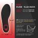 Carbon Fiber Insole 1pc | Rigid Insert for Foot Injury Relief - Sesamoiditis, Arthritis, Lisfranc | Orthotic Insert for Sprained Toe Fracture | W8.5-9 M7.5 Women's 8.5-9 Men's 7.5 - Buy Online on GoSupps.com
