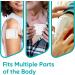 Sterile Island Dressing Bordered Gauze Pads 4x4 - 50 Count | Adhesive Border, Highly Absorbent Medical Grade Wound Care Pad - Buy Online on GoSupps.com