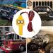 Winch Control Handle - 12V Wired Controller for Capstan (1500-5000lbs) - Push Button Style - Yellow - Buy Online on GoSupps.com