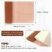 QOPAHI African Exfoliating Net Sponge 2 in 1 Body Shower Scrubber - White/Brown 80x30cm - Buy Online on GoSupps.com