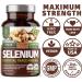 N1N Premium Pure Selenium 200mcg - Immunity, Heart, Thyroid, Prostate Health - 180 Veg Caps - Buy Online on GoSupps.com