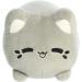 Aurora Enchanting Tasty Peach Earl Grey Tea Meowchi Stuffed Animal - Bright & Colorful Design - Showpiece Plush - Gray 7 Inches - Buy Online on GoSupps.com