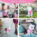 TONY HOBY Pink Dog Party Princess Dress with Lace for Small Medium Dogs - Soft, Breathable Outfit - Buy Online on GoSupps.com