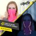 REEFLEXX Loop Scarf for Kids | Multifunctional Tube Scarf - Breathable Printed with Reflectors | Pink Flower Design - International Shipping Available - Buy Online on GoSupps.com