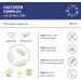 LIFEWIZE Cultures Complex Probiotics - 30 Mrd. KBE Lactobacillus Rhamnosus & Bifidobacteria with Organic Inulin | High Dose Vegan No Additives - Shop Internationally - Buy Online on GoSupps.com