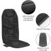 Comfier Massage Seat Cushion with Heat and 10 Vibration Motors - Back Massager for Chair - Ideal Gifts - Black - Buy Online on GoSupps.com