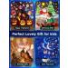 Robot Night Light Projector for Kids| 12 Films+72 Lighting Modes| Bluetooth+Rechargeable| 360 Rotation| Baby Sensory Lights for Autism - Buy Online on GoSupps.com