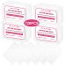 Lint Free Nail Wipes ANYINS 720 PCS Soft Nail Polish Remover Pads Super Absorbent Lint Free Wipes for Eyelash Extensions Non-Woven Fabric Lash Glue Wipes (White)