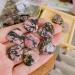 Buy Xiannvxi 20pcs Heart Stones Crystals - Black Stroke Rhodolith Natural Healing Gemstones for Love Reiki & Pocket Use - Buy Online on GoSupps.com