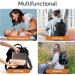 Shop Baby Uma Diaper Bag - Large Capacity Backpack with Diaper Pad & Insulated Bottle Holders | Stylish Black Synthetic Leather for On-the-Go Parents - Buy Online on GoSupps.com