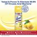 Lysol Disinfectant Spray 12.5oz - Lemon Breeze Scent | Sanitizing & Antibacterial Spray for Home | Kills Germs & Eliminates Odors - Buy Online on GoSupps.com