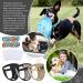 3 Pack Dog Trousers & Diapers - Adjustable Women's Bandages for Dogs in Heat | Washable Protective Pants - Buy Online on GoSupps.com