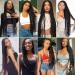 Xusuperb 36 Inch Extra Long Pre-Stretched Braiding Hair - 1B Black Knotless Yaki-Texture Extensions | 6 Pack Kanekalon Synthetic Braids - Buy Online on GoSupps.com