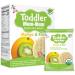 Hot Kid Toddler Mum-Mum Organic Rice Biscuits Rice Teether Cookie for Teething Infants - Mango & Kiwi 12 Packs 2.12 oz 60 g - Pack of 6