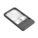 Carson LED Lighted Multi-Power 2.5x 4.5x and 6x Pocket Magnifier Grey 1 Pocket Magnifier (PM-33)