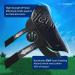 RAYSHARP Youth Soccer Shin Guards - Adjustable Straps, Comfortable & Durable - Black X-Small - Buy Online on GoSupps.com