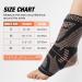 Shop Copper Ankle Brace Compression Sleeve for Pain Relief | Plantar Fasciitis & Achilles Tendonitis Support - Black/Gold - 1 Pair - Buy Online on GoSupps.com
