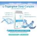 L-Tryptophan Sleep Complex with Lemon Balm & Chamomile - 120 Capsules | Natural Melatonin Alternative with Magnesium, Niacin & Vitamin B6 - UK Made - Buy Online on GoSupps.com