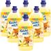 Cuddly soft fabric softener wild vanilla skin tolerance dermatologically confirmed fabric softener cuddly soft without microplastics practical supply 6 x 2 liters per 76 washes fabric softener summer love (6 x 2 liters)
