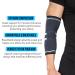 360 RELIEF Compression Elbow Brace Sleeve for Men and Women | Joint Pain Relief Support for Tendonitis, Tennis, Golf, Workout, Weightlifting | Small Grey with Mesh Laundry Bag - Buy Online on GoSupps.com