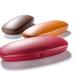 FEFI Hardcase Glasses Case - Stylish Wood Look with Metal Hinge | Red-Brown - Ideal for Travel & Daily Use | International Shipping Available - Buy Online on GoSupps.com