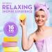 Shower Steamers Aromatherapy 16 Pack - Natural Essential Oil Shower Bombs for Relaxation and Stress Relief - Lavender Spa Gift Set for Women - Buy Online on GoSupps.com