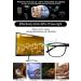 OCCI CHIARI Anti Blue Ray Gaming Glasses for Men - Blue Light Blocking Eyewear No Degree Optical Frame - Buy Online on GoSupps.com
