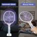 VANELC Bug Zapper 2 Pack: Rechargeable Electric Fly Swatter Racket | 3000 Volt Insect Killer for Home, Kitchen, Office, Outdoor - 18IN - Buy Online on GoSupps.com